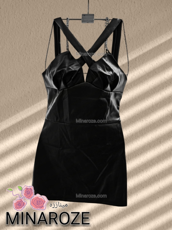 تونیک چرم زنانه