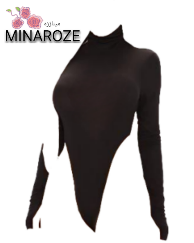 بادی یقه ۳ سانت آستین فینگری بغل کوتاه زنانه