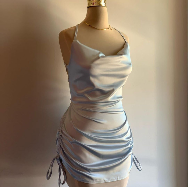 تونیک فانتزی ساتن زنانه