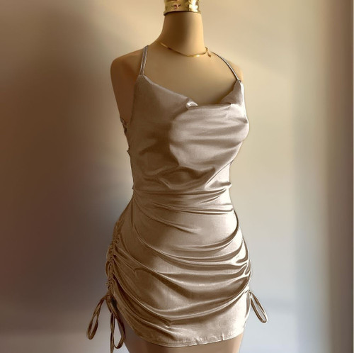 تونیک فانتزی ساتن زنانه