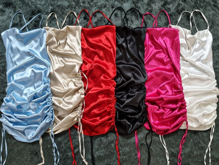 تونیک فانتزی ساتن زنانه