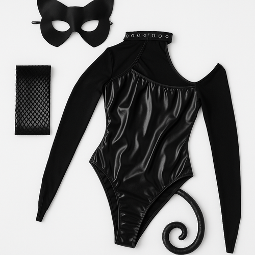 ست کاستوم فانتزی گربه ای زنانه