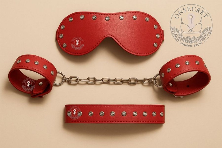 ست چشمبند، دستبند و قلاده