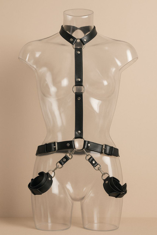 گارتر ۵ تکه چرم