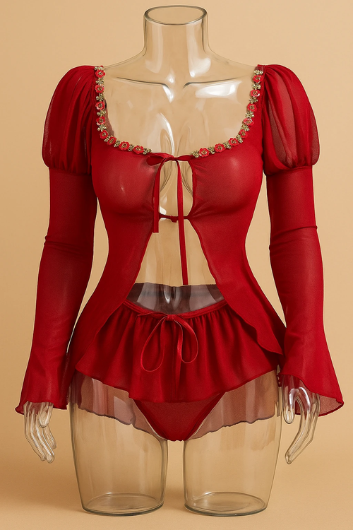 ست لباس خواب فانتزی زنانه