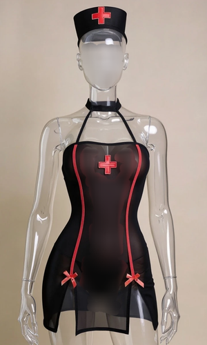 کاستوم پرستاری زنانه مشکی