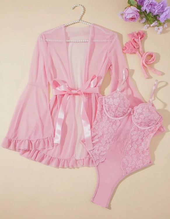 ست لباس خواب زنانه فانتزی