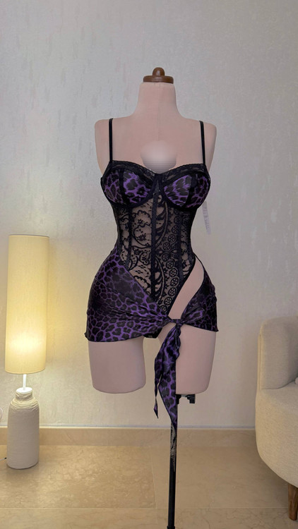 ست بادی و دامن لونگی فانتزی